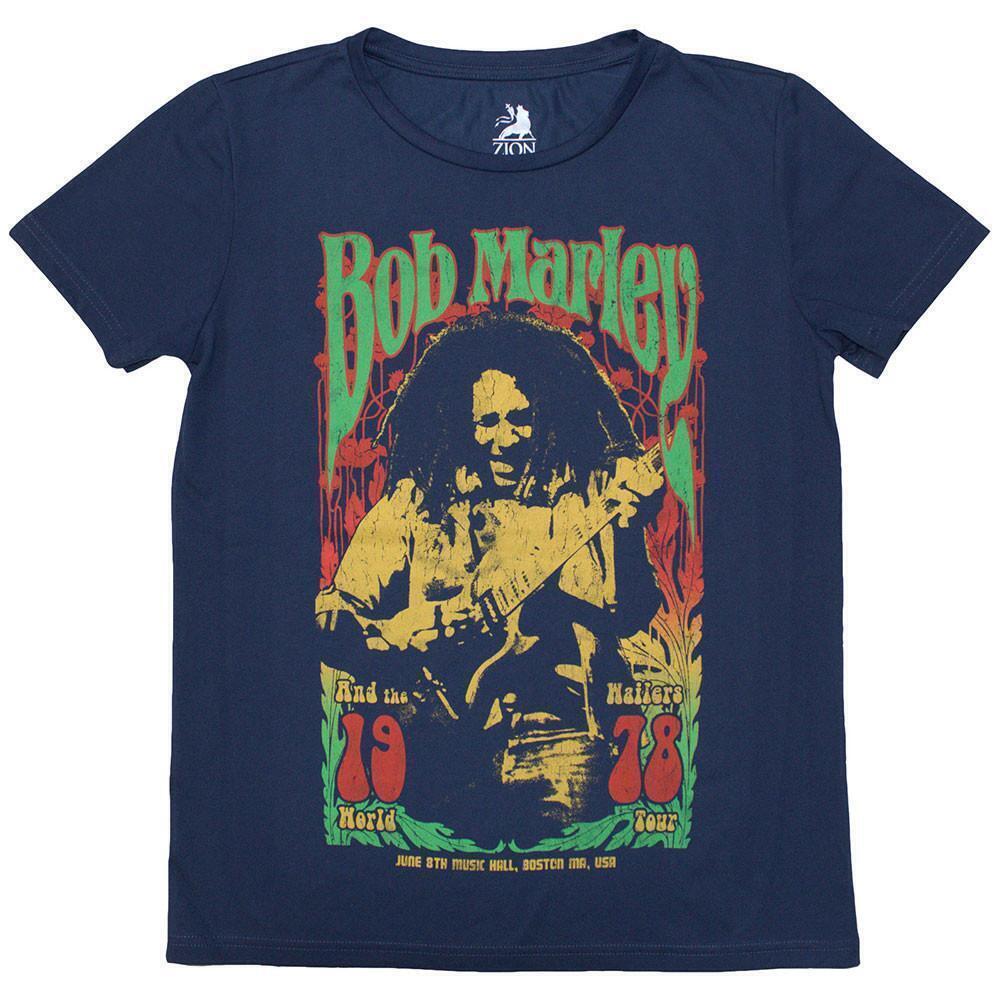 Bob Marley Womens T Shirt 1978